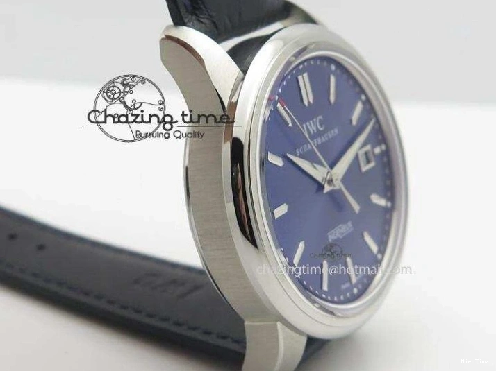 MIROTIME 0210 Thermal Ingeniuer St.Laurens SS Blue Dial MKF 1:1 V2 Best Edition On Black Leather Strap A 7353